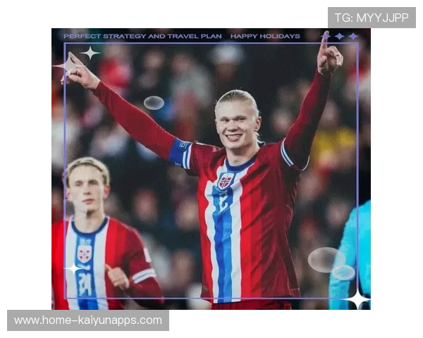 哈兰德身体对抗后抽射，挪威锋线令人胆寒